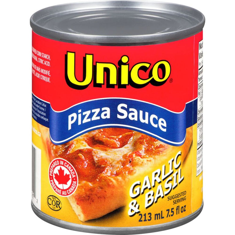 UNICO GARLIC BASIL PIZZA SAUCE [213 ML]