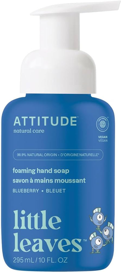 ATTITUDE LITTLE LEAVES FOAM SOAP Blueberry, 295 ml