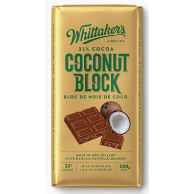 WHITTAKERS COCONUT CHOCOLATE [200 G]