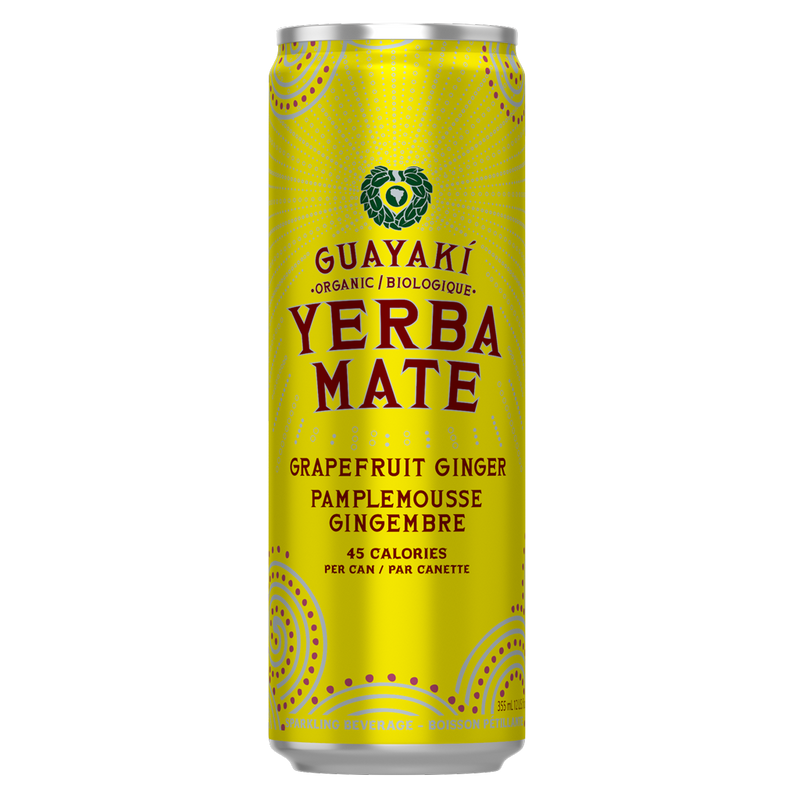 GUAYAKI GRAPEFRUIT GINGER YERB [355 ML+DE]