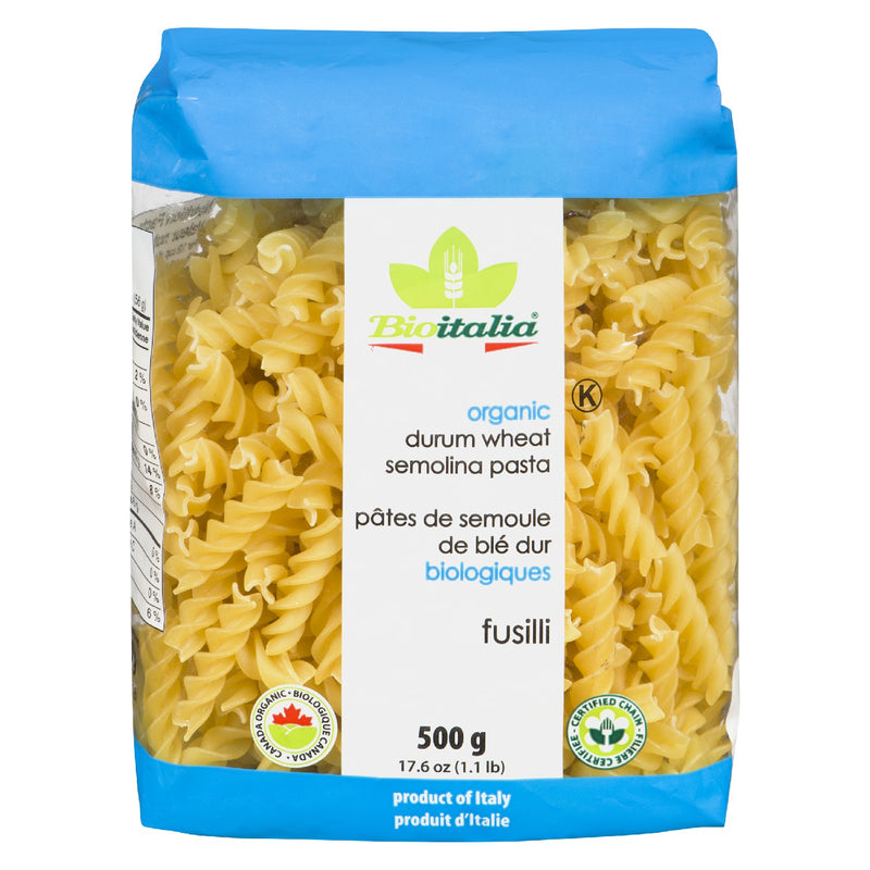 BIOITALIA PASTA FUSILLI [500 G]