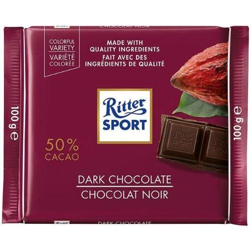 RITTER 50% COCOA DARK CHOC [100 G]