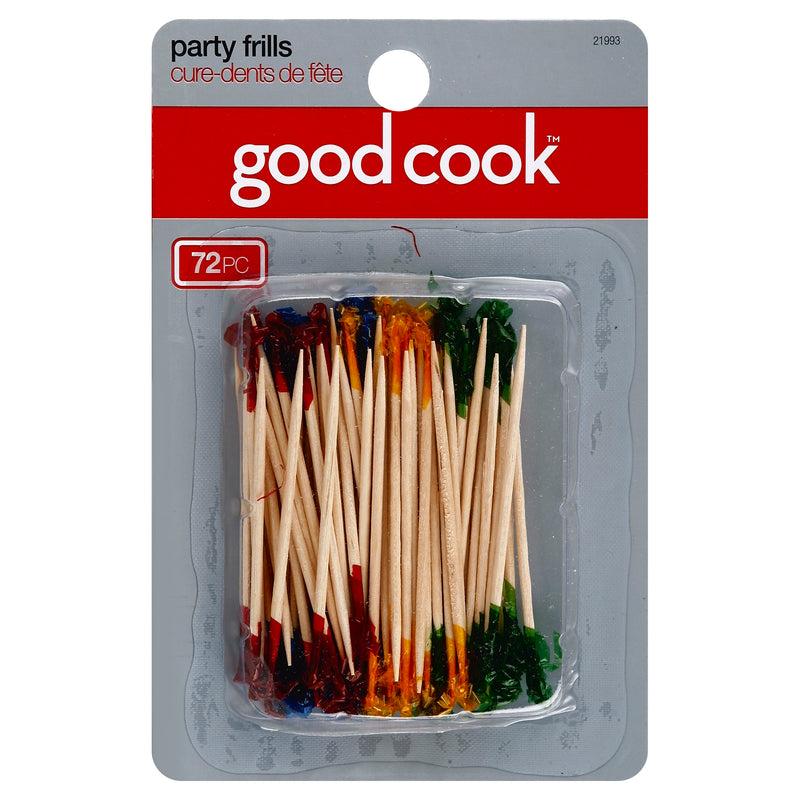GOOD COOK PARTY PICKS FRILLS [1 PKG]