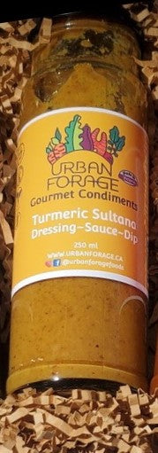 URBAN FORAGE DRESSING-SAUCE-DIP Turmeric Sultana, 250ml