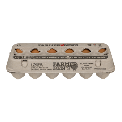 FARMER BENS X-LARGE BROWN EGGS [1 DOZ]