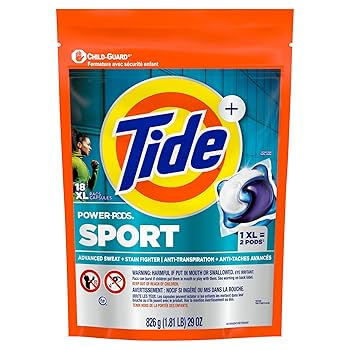 TIDE XL SPORT POWER PODS [18 pkg]