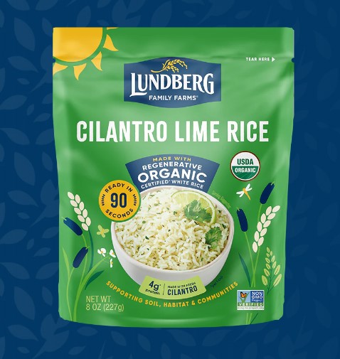 LUNDBERG RTH CILANTRO LIME RIC [227 G]
