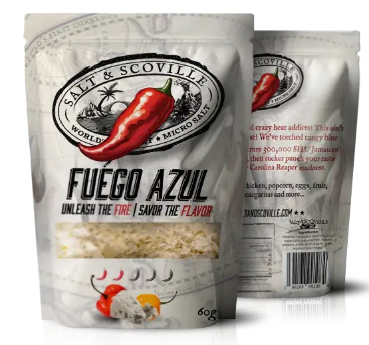 SALT & SCOVILLE Fuego Azul Salt, 60g