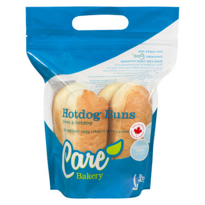 CARE BAKERY GF HOT DOG BUNS [392 g]