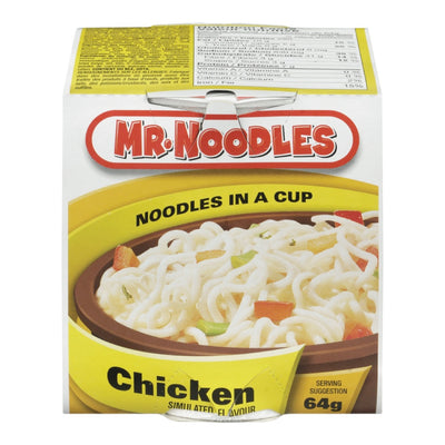 MR NOODLES CHICKEN CUP OF SOUP [64 G]