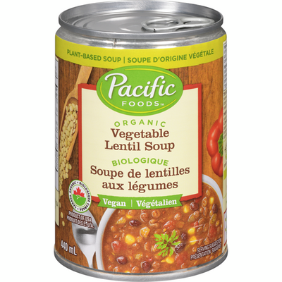 PACIFIC FOODS VEG LENTIL SOUP [440 ML]