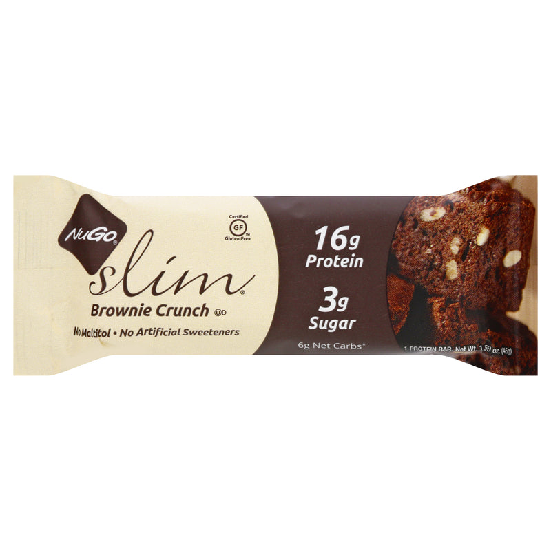 NUGO SLIM GF BROWNIE BAR [45 G]