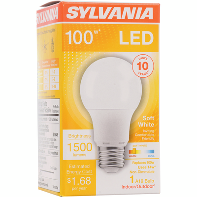 SYLVANIA SOFT WHITE 14W LED [1 BULB]