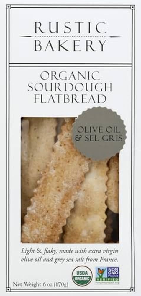 RUSTIC ORG OLIVE OIL SALT FLAT [170 g]
