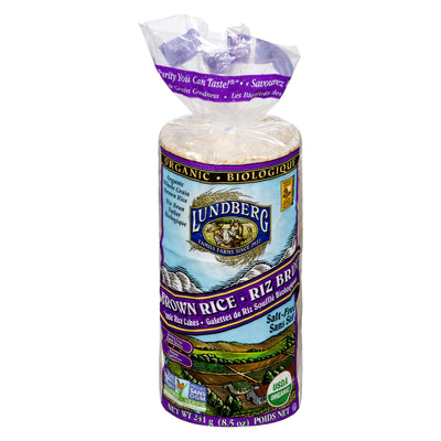 LUNDBERG NO SALT BR RICE CAKES [241 G]