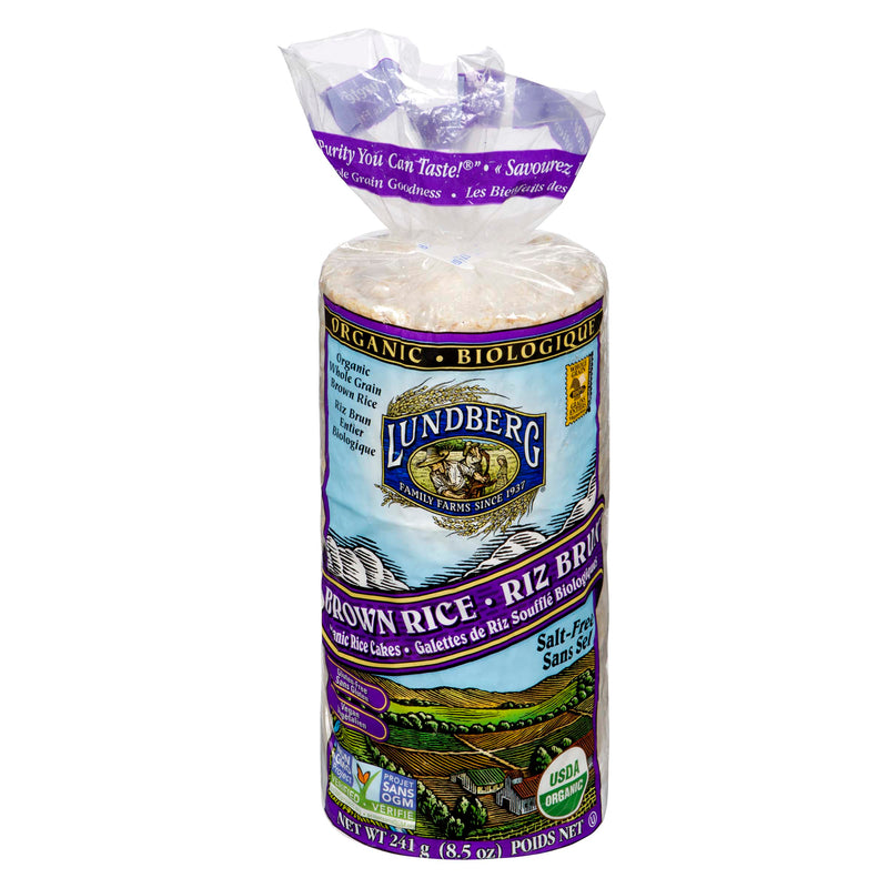 LUNDBERG NO SALT BR RICE CAKES [241 G]