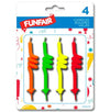 FUNFAIR CANDLE TWISTY [4 S]