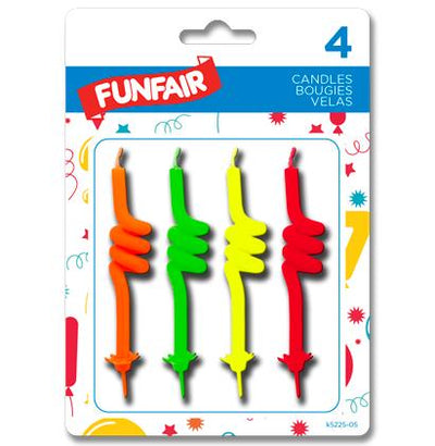 FUNFAIR CANDLE TWISTY [4 S]