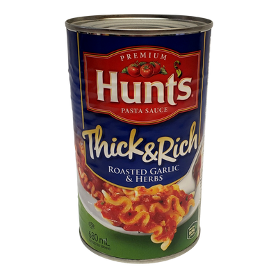 HUNTS THICK & RICH GARLIC HERB [680 ML]