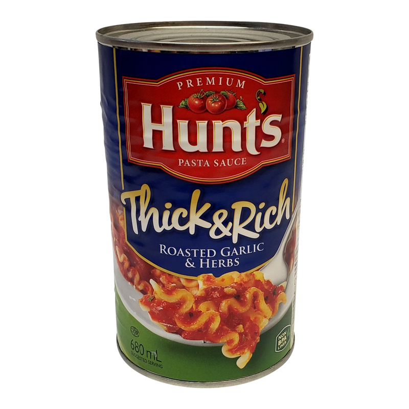 HUNTS THICK & RICH GARLIC HERB [680 ML]