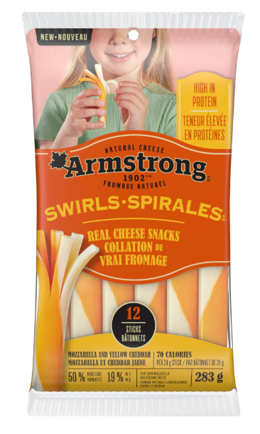 ARMSTRONG CHED MOZZA SNACKS [283 g]