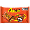REESE'S MINI PEANUT BUTTER CUPS, 25pk