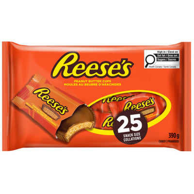 REESE'S MINI PEANUT BUTTER CUPS, 25pk