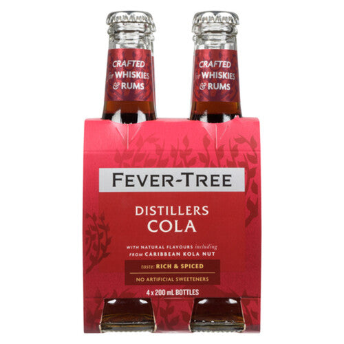 FEVER TREE DISTILLERS COLA [4 X200M]