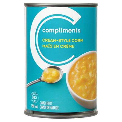 COMPLIMENTS CREAM STYLE CORN [398 ML]
