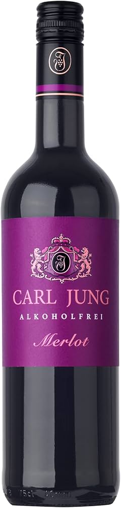 CARL JUNG Non-Alcoholic Merlot, 750 mL