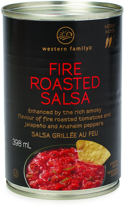 WF FIRE ROASTED SALSA [398 ML]