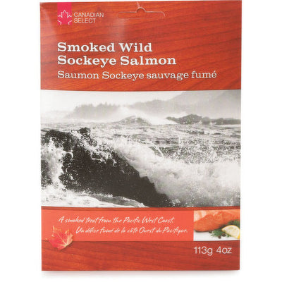 SMOKED WLD SOCKEYE SALMON [113 g]