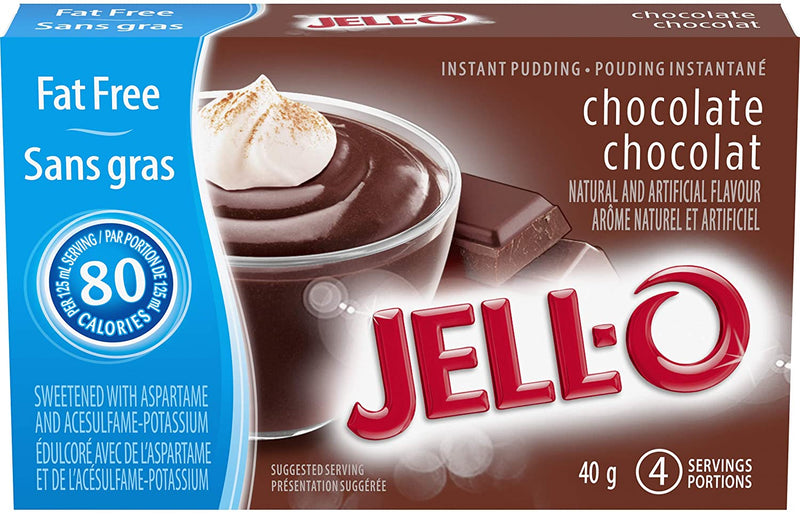 JELLO LIGHT CHOCOLATE PUDDING [40 G]