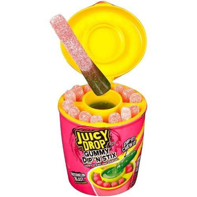 JUICY DROP GUMMY DIP N STIX [96 g]