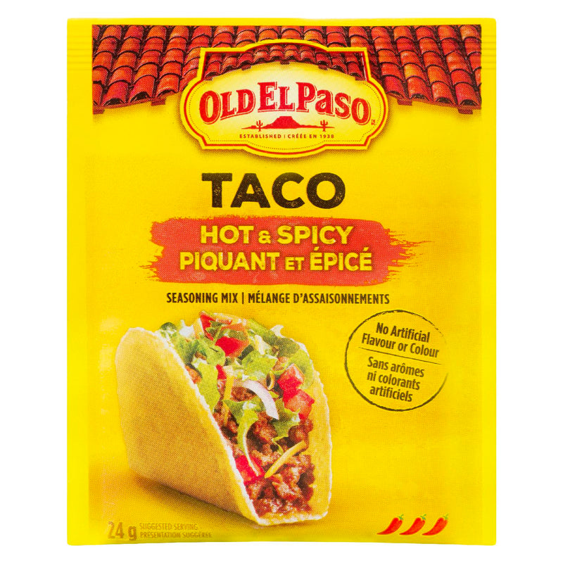 OLD EL PASO HOT SPICY TACO MIX [24 G]