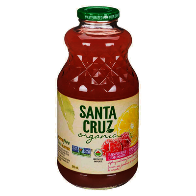 SANTA CRUZ ORG RASP LEMONADE [946 ML+DE]