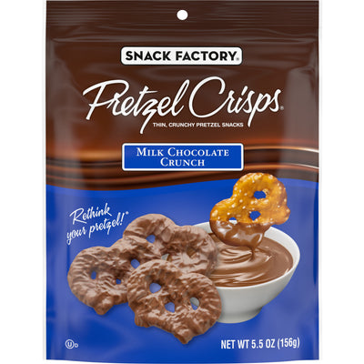 SF PRETZEL CRISPS MILK CHOC [155 G]