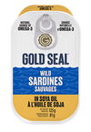 GOLD SEAL SARDINES IN SOYA OIL [125 G]