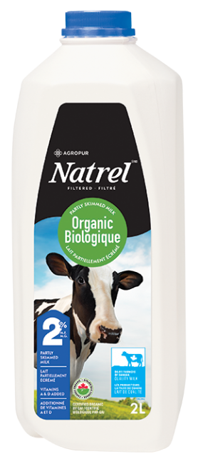 NATREL ORG 2% MILK [2 L]