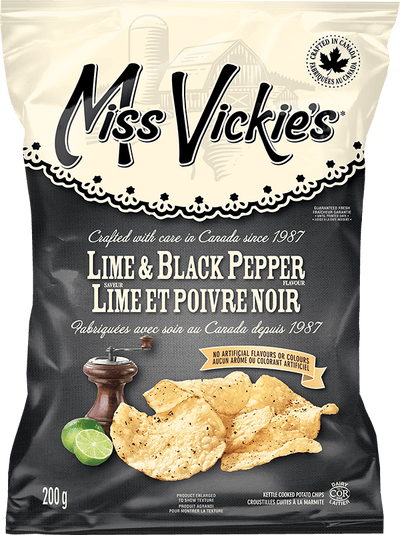 MISS VICKIES LIME & PEP CHIPS [200 G]