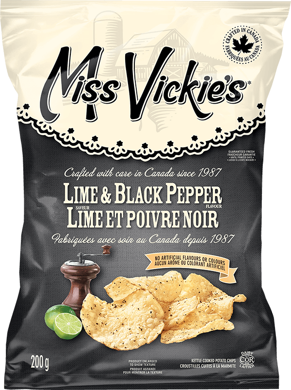 MISS VICKIES LIME & PEP CHIPS [200 G]