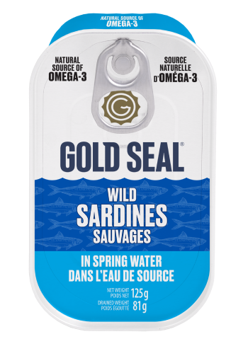 GOLD SEAL SARDINE SPRING WATER [125 G]