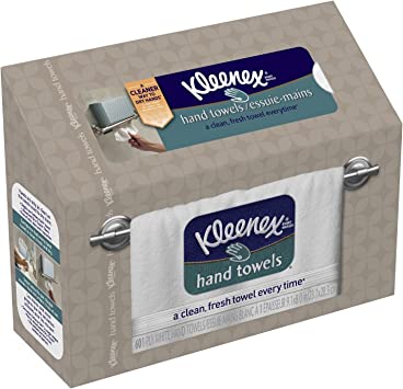 KLEENEX HAND TOWELS WHITE [60 s]