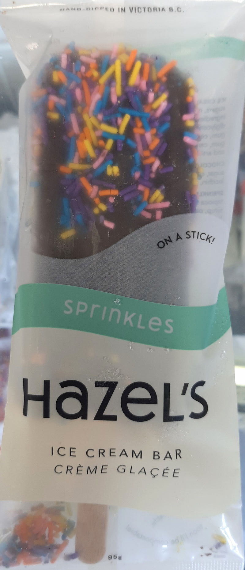 HAZELS SPRINKLES ICE CREAM BAR [1 ea]