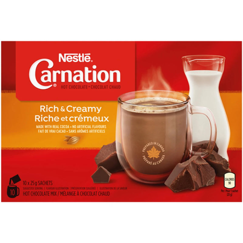 CARNATION HOT CHOCOLATE RICH [10 PACK]