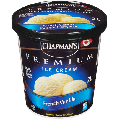 CHAPMANS PREM FRENCH VANILLA [2 L]