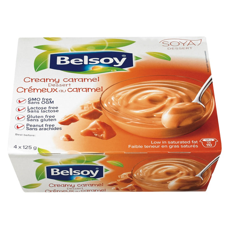 BELSOY CREAMY CARAMEL DESSERT [4 x125G]