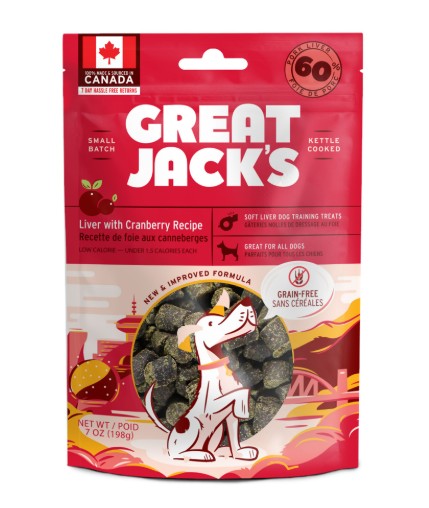 GREAT JACKS LIVER CRAN DOG TRE [198 G]