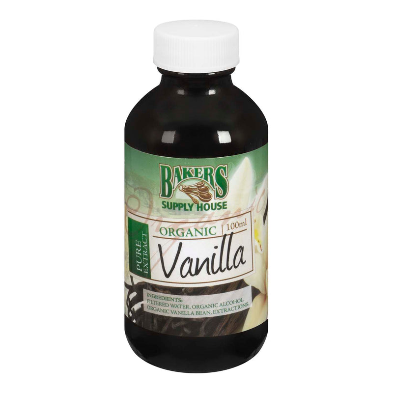 BAKERS SUPPLY ORG PURE VANILLA [100 ML]