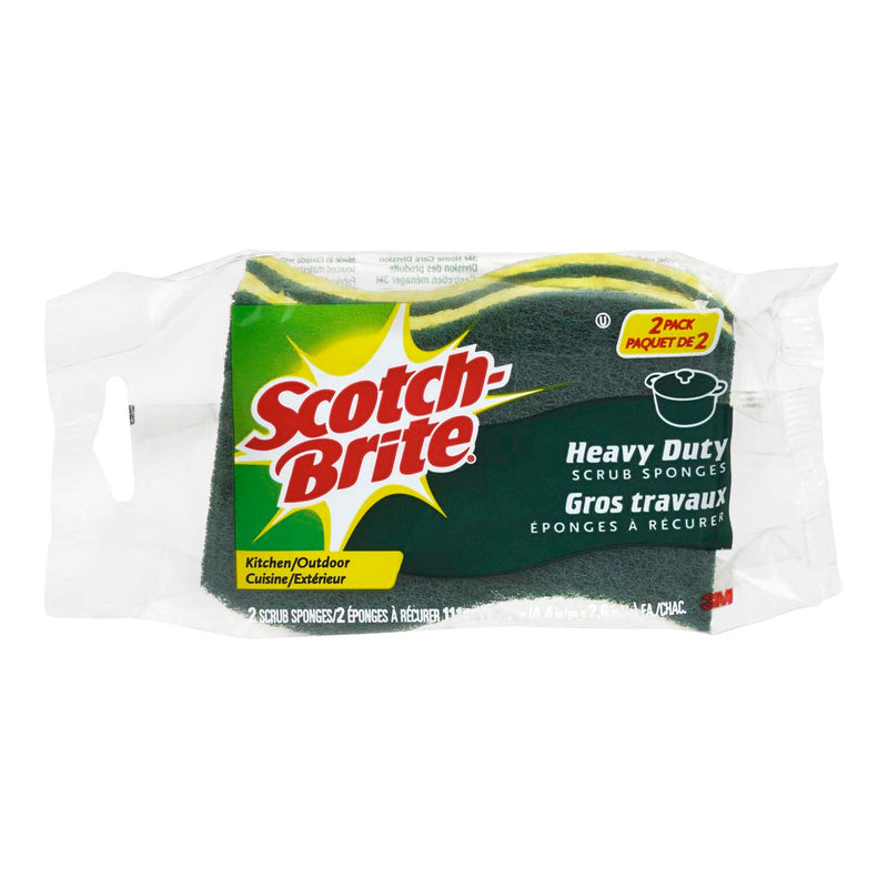 SCOTCH BRITE HEAVY DUTY SCRUB [2 PK]